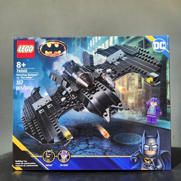 NEW LEGO DC Batwing Batman vs. The Joker 76265 DC Super Hero Lego Set 2 Minifigu - Picture 1 of 13